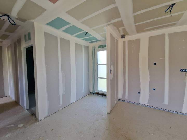 Pose de plâtre Muret